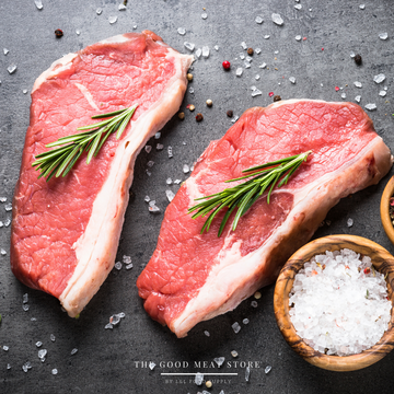 NZ Chilled Beef Striploin (Angus) – Portion Cut / Whole
