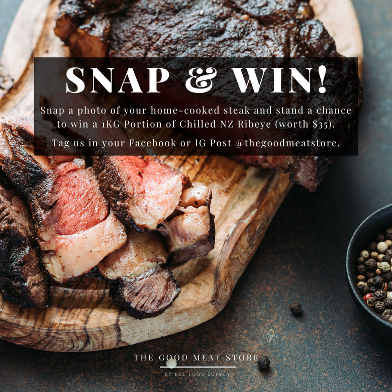 SNAP & WIN! by TheGoodMeatStore.com