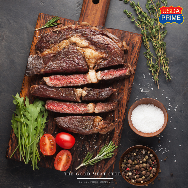 USDA Prime Beef Chilled Ribeye - 300g Portion Cut