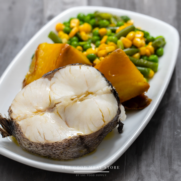 Cod Fish Steak (2 Pcs, 550g - 600g)