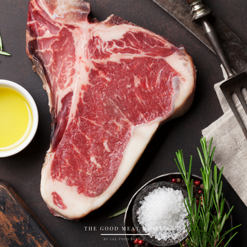 Frozen NZ T-Bone Steak - 360g Portion Cut