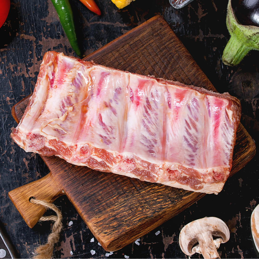 Frozen Pork Ribs (1 KG) | TheGoodMeatStore.com