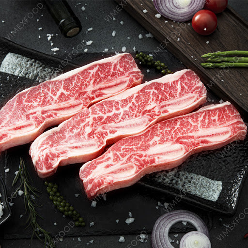 Frozen US Bone-in Beef Short Rib (sliced, 1 KG) | TheGoodMeatStore.com